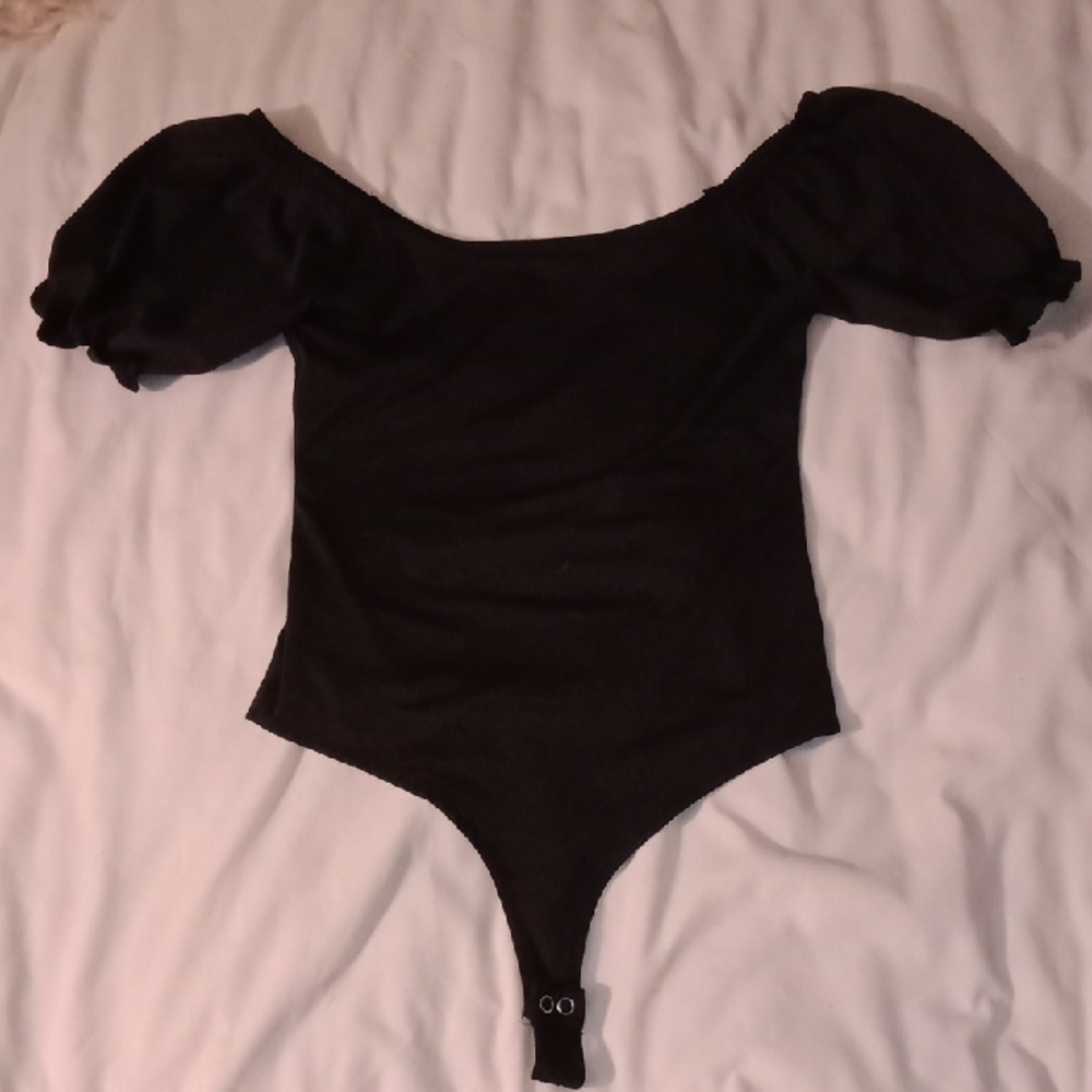 Elegant Black Kids Bodysuit